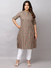 Fashion Petals Paisley Pure Cotton A-Line Kurta