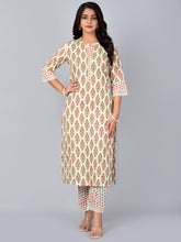 Straight Kurta With Stand Coller Neck & Pant