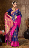 Beloved Blue Color Silk Saree