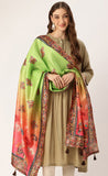Adorning Multi color Cotton Printed Traditional Tassel Women Dupatta