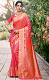 Admirable Pink Color Fancy Silk Saree