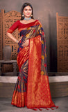 Attractive Violet Color Kanjivaram Silk Saree