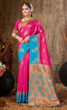 Beloved Pink Color Silk Saree