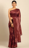 Vibrant Purple Color Cotton Saree