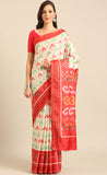Mesmerizing Cream Color Cotton Saree